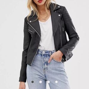 Barney's Originals Clara Moto Jacket